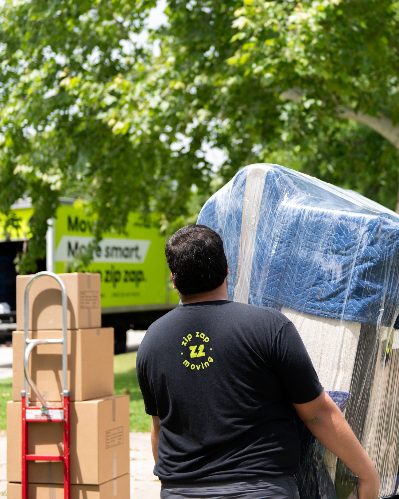 Zip Zap Moving local moving crew in McKinney TX
