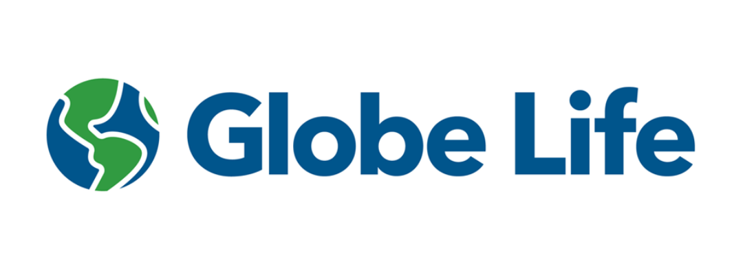 Logo with the text 'Globe' in blue font on a white background.